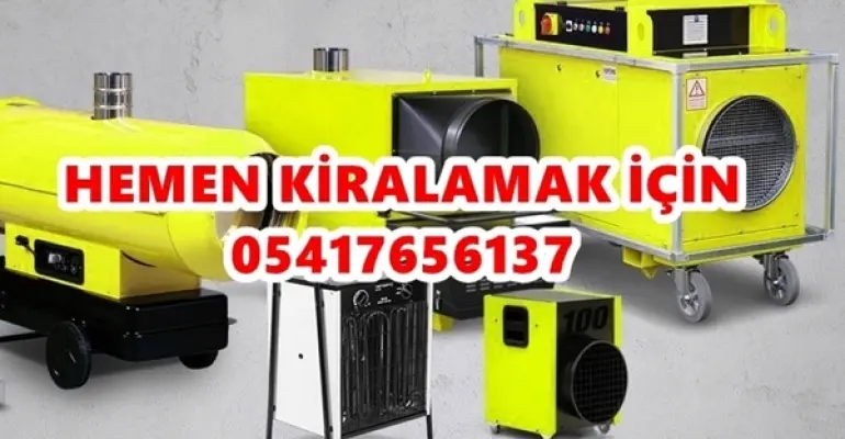 Antalya Yakın Çevresinde ve Bursa ve Kırıkkale ELEKTRİKLİ ISIMAK ISITICI KİRALAMA