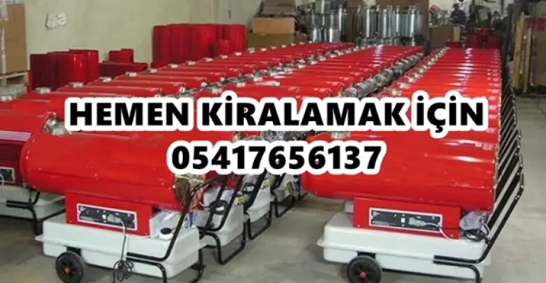 Uşak ve Marmara Bölgesi ve Erzincan ELEKTRİKLİ ISIMAK ISITICI KİRALAMA